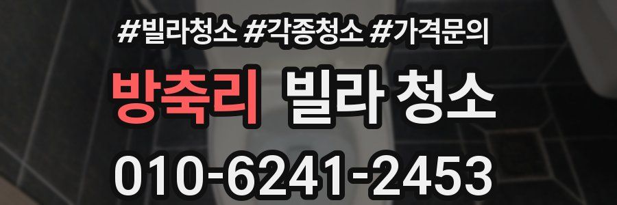 방축리 빌라 청소