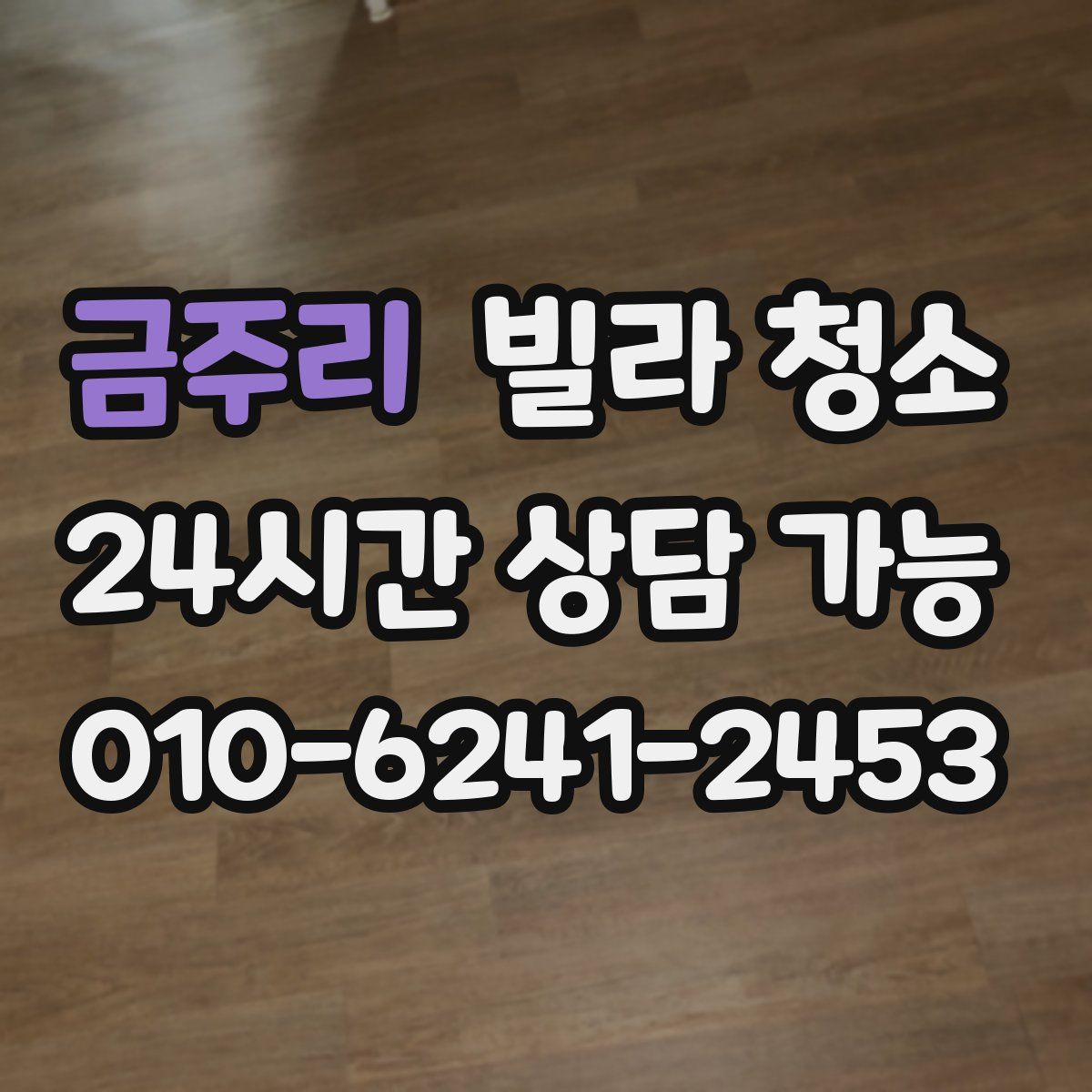 금주리 빌라 청소