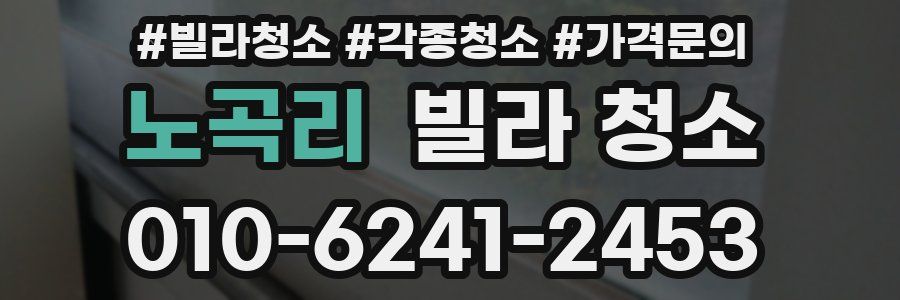 노곡리 빌라 청소