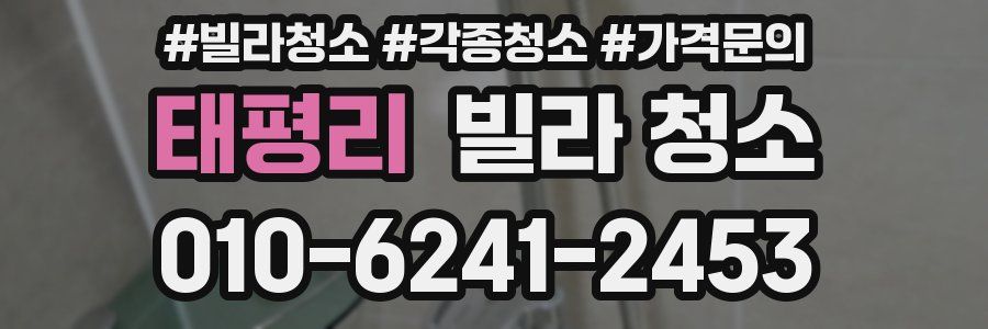 태평리 빌라 청소