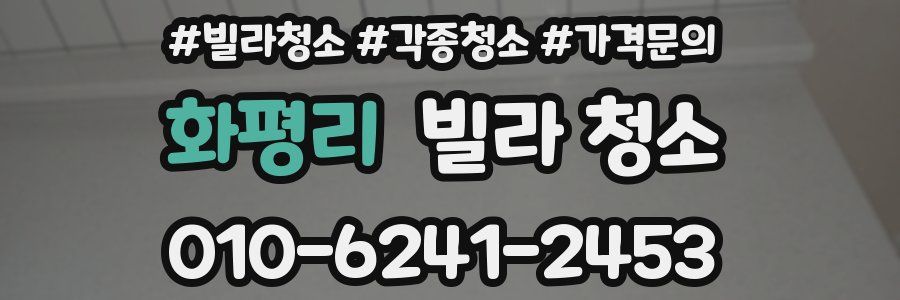 화평리 빌라 청소