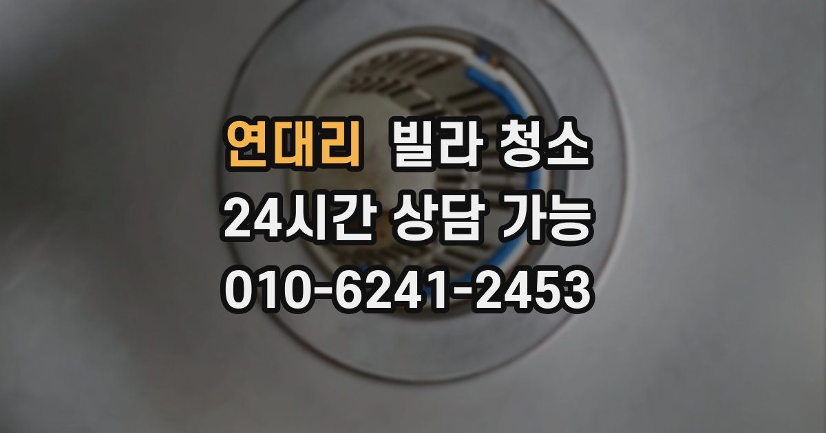 연대리 빌라 청소