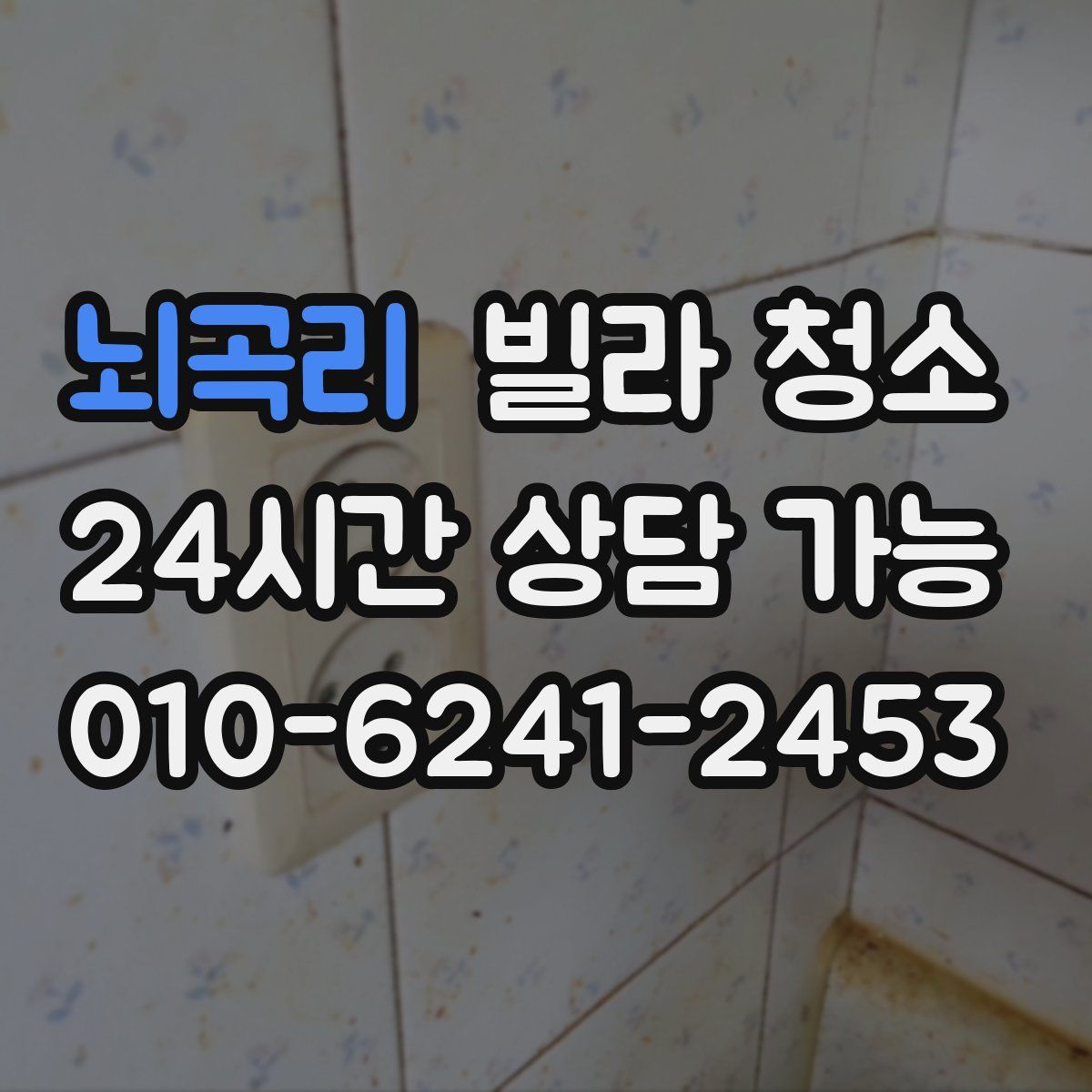 뇌곡리 빌라 청소