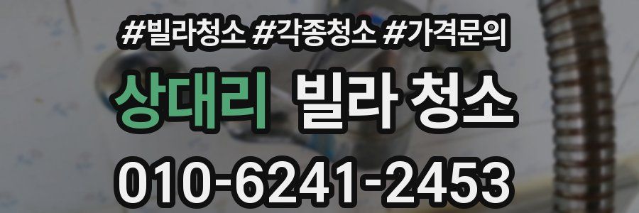 상대리 빌라 청소