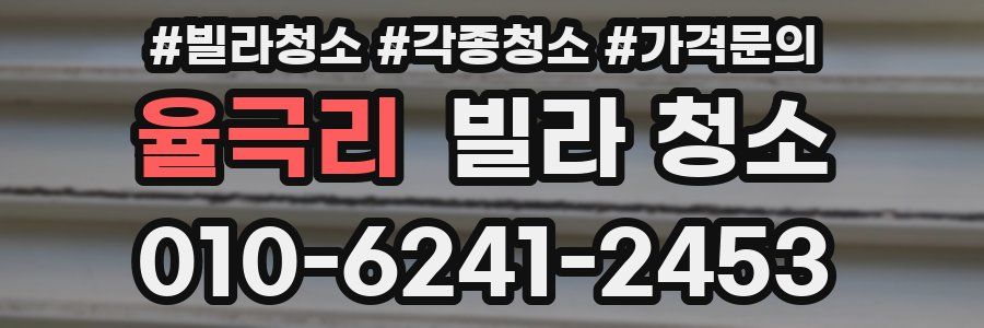 율극리 빌라 청소