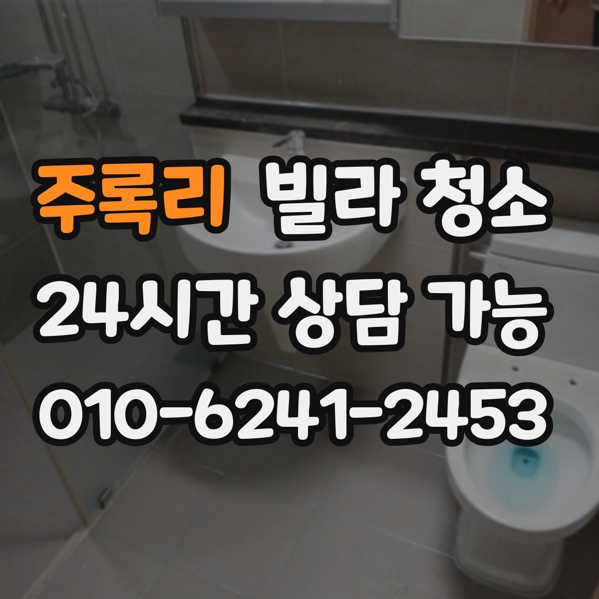 주록리 빌라 청소