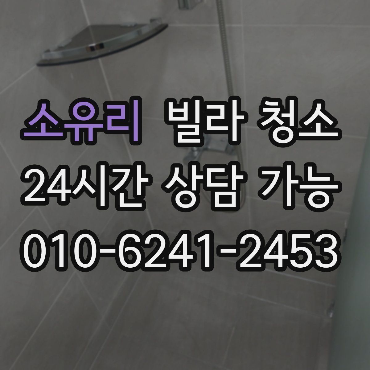 소유리 빌라 청소