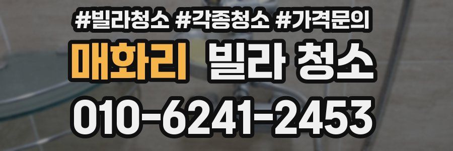 매화리 빌라 청소