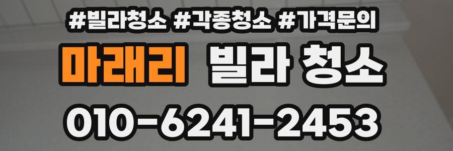 마래리 빌라 청소