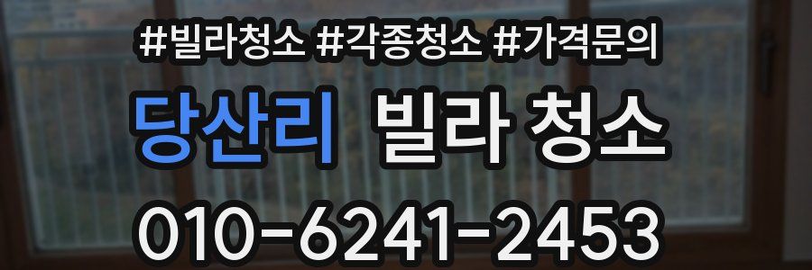 당산리 빌라 청소