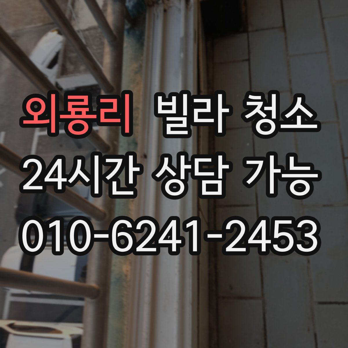 외룡리 빌라 청소