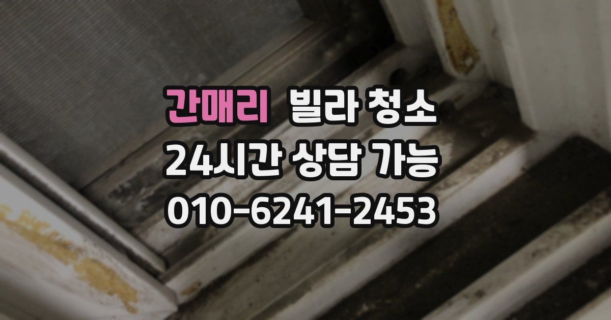 간매리 빌라 청소