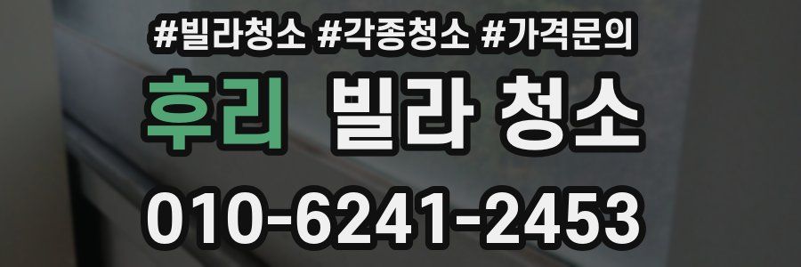 후리 빌라 청소
