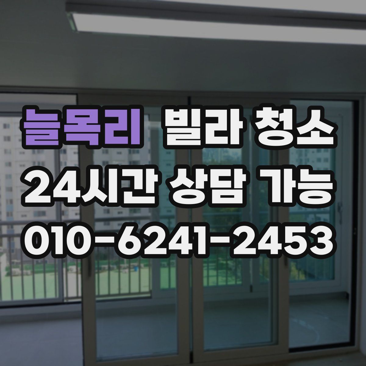 늘목리 빌라 청소