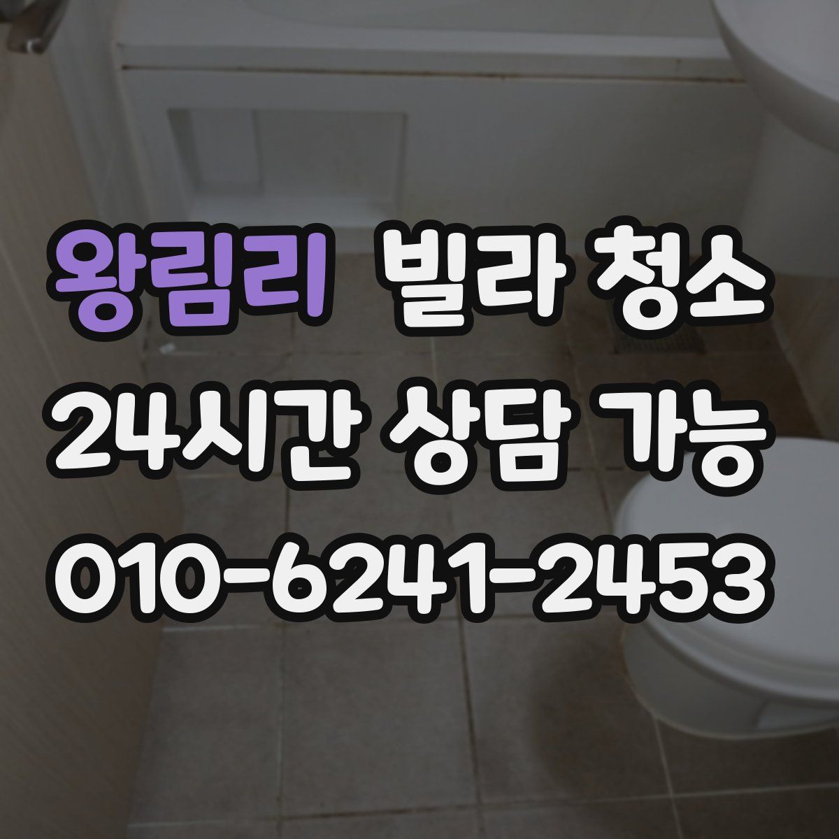 왕림리 빌라 청소