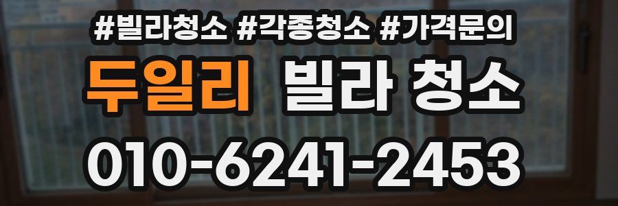 두일리 빌라 청소