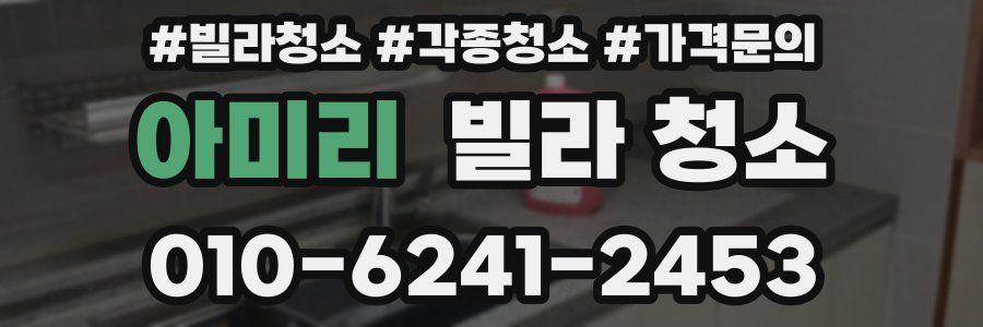 아미리 빌라 청소