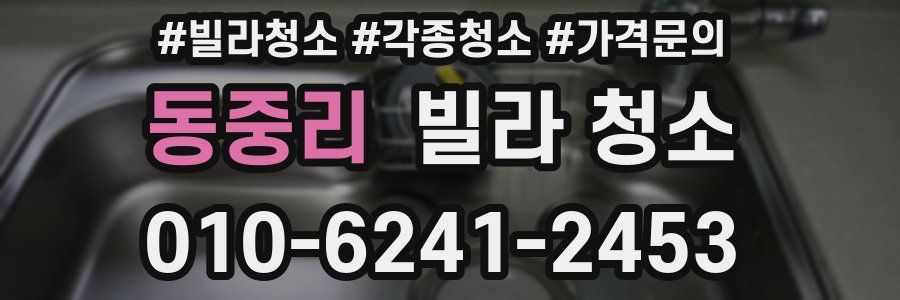 동중리 빌라 청소