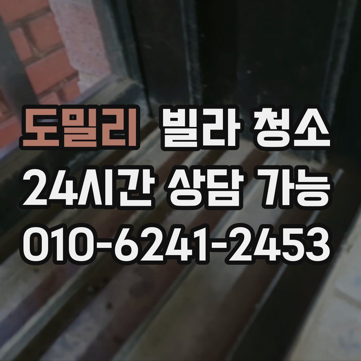 도밀리 빌라 청소