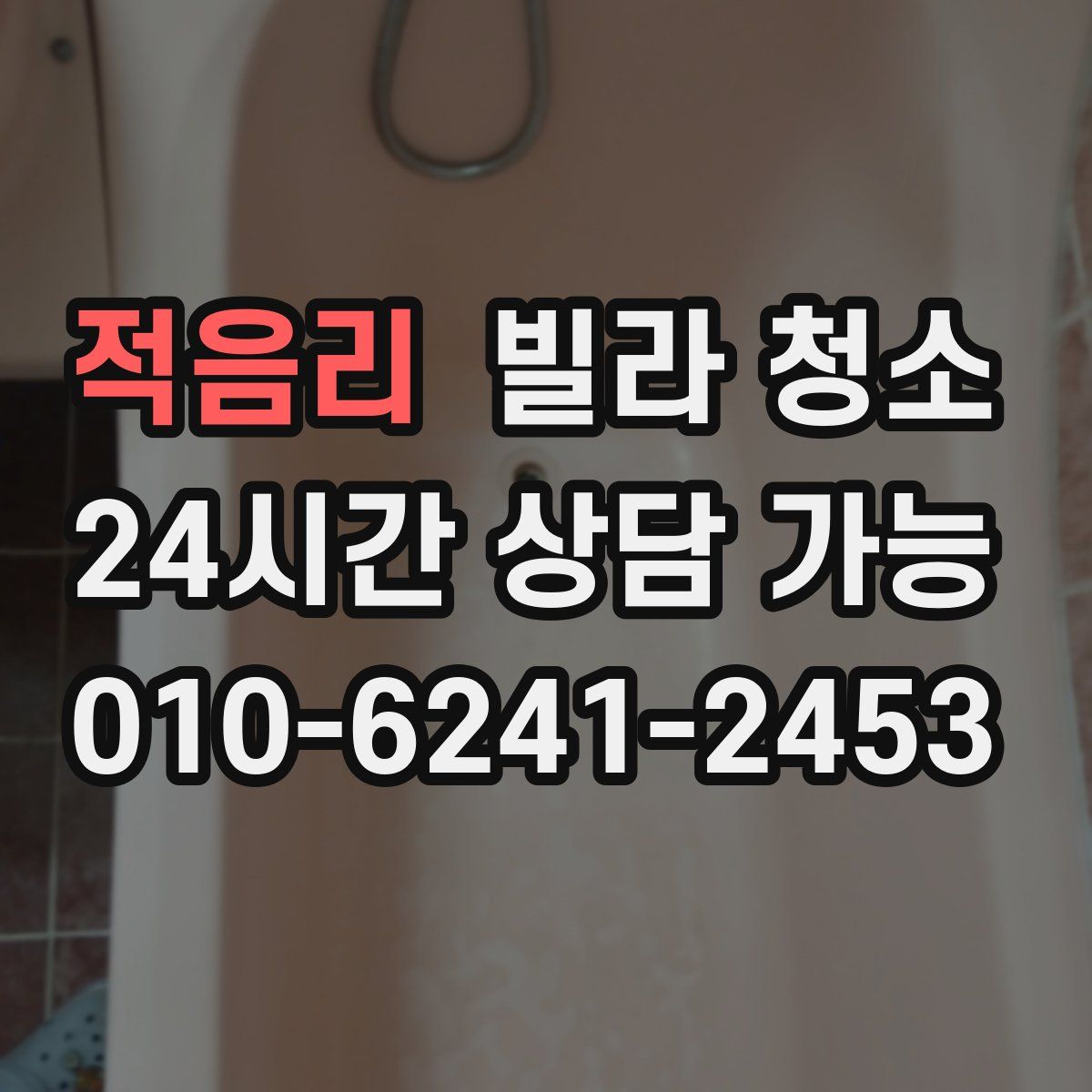 적음리 빌라 청소