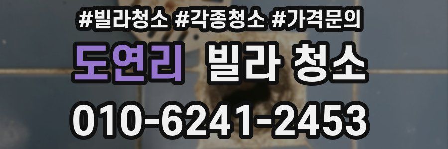 도연리 빌라 청소