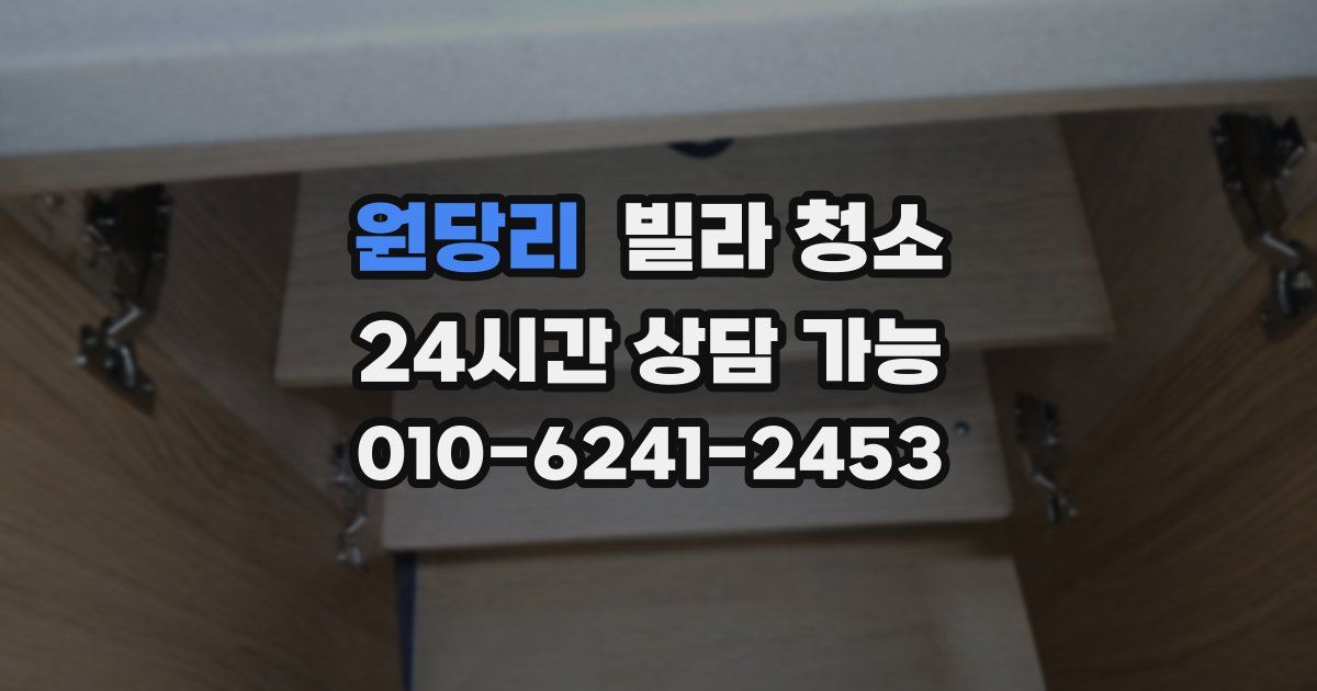 원당리 빌라 청소