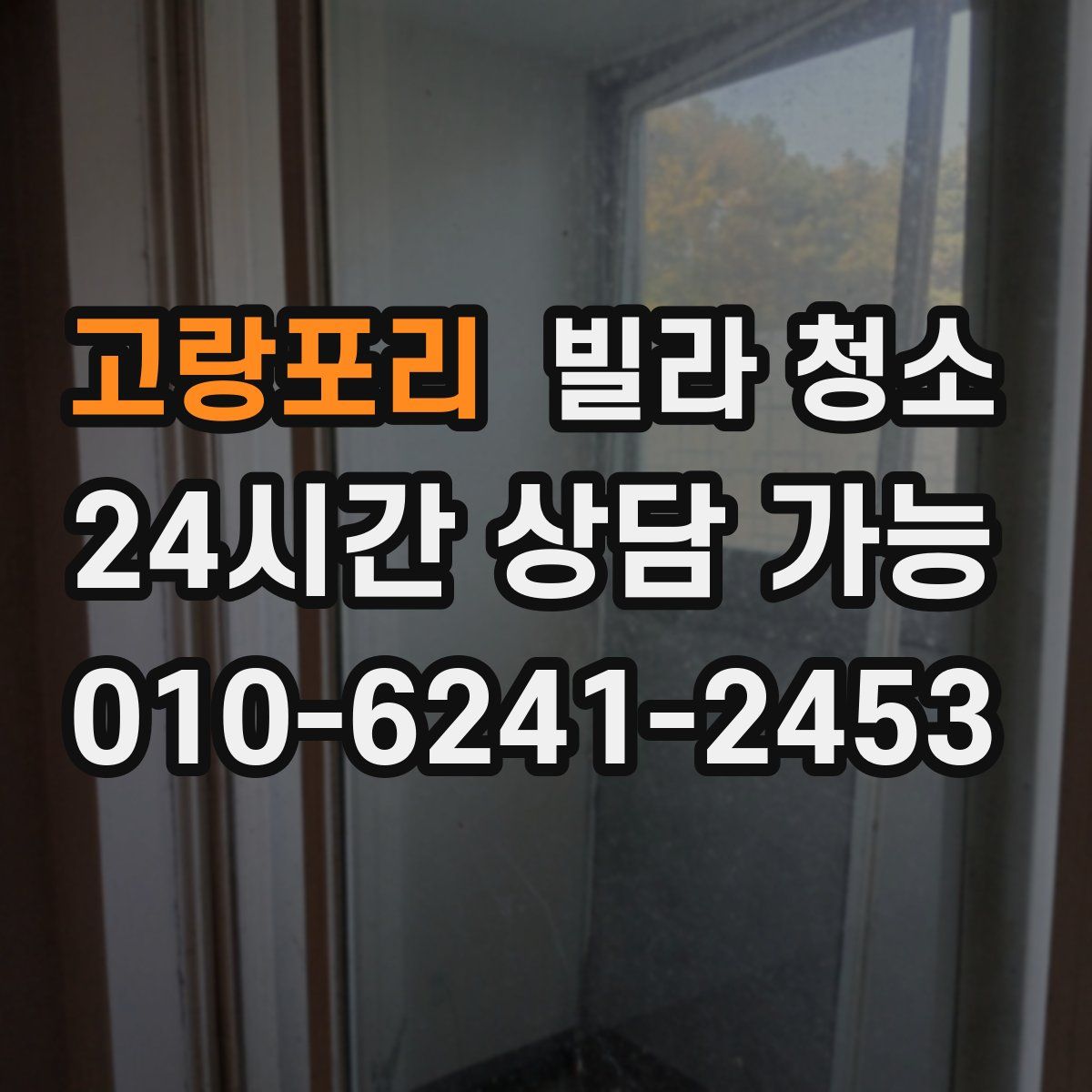 고랑포리 빌라 청소