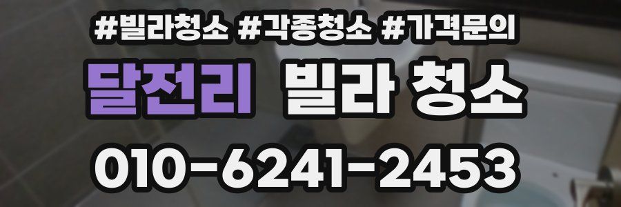 달전리 빌라 청소