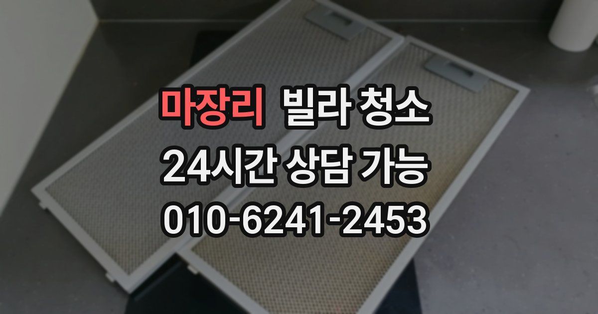 마장리 빌라 청소