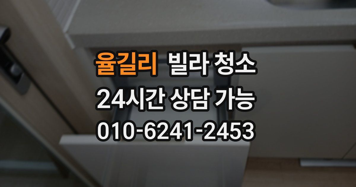 율길리 빌라 청소