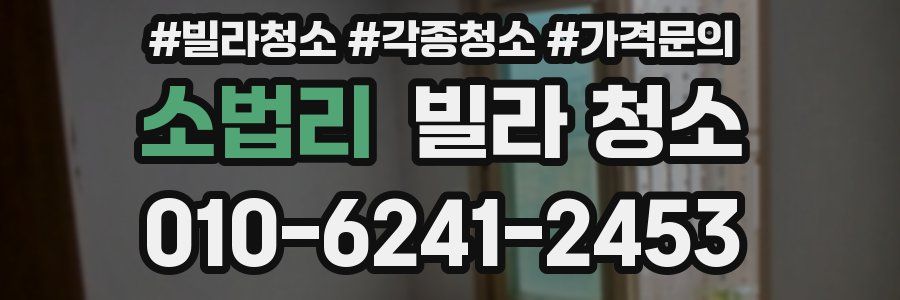 소법리 빌라 청소