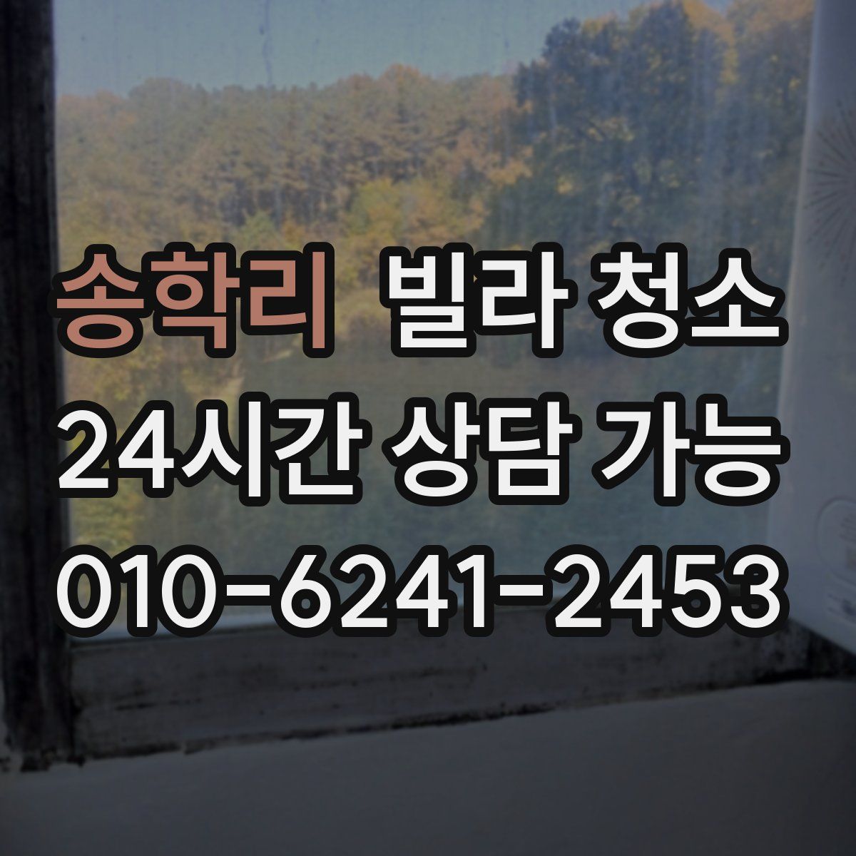 송학리 빌라 청소