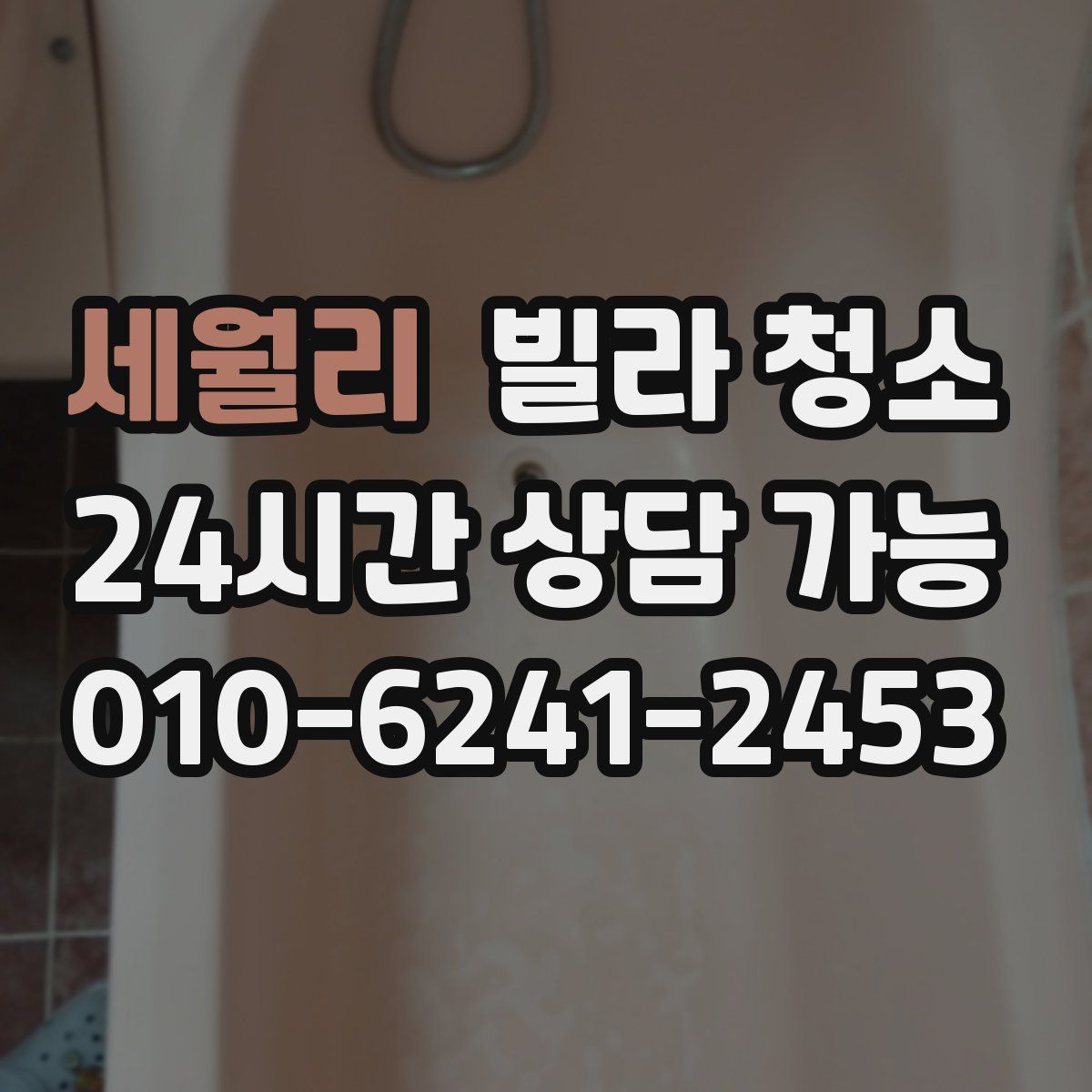 세월리 빌라 청소