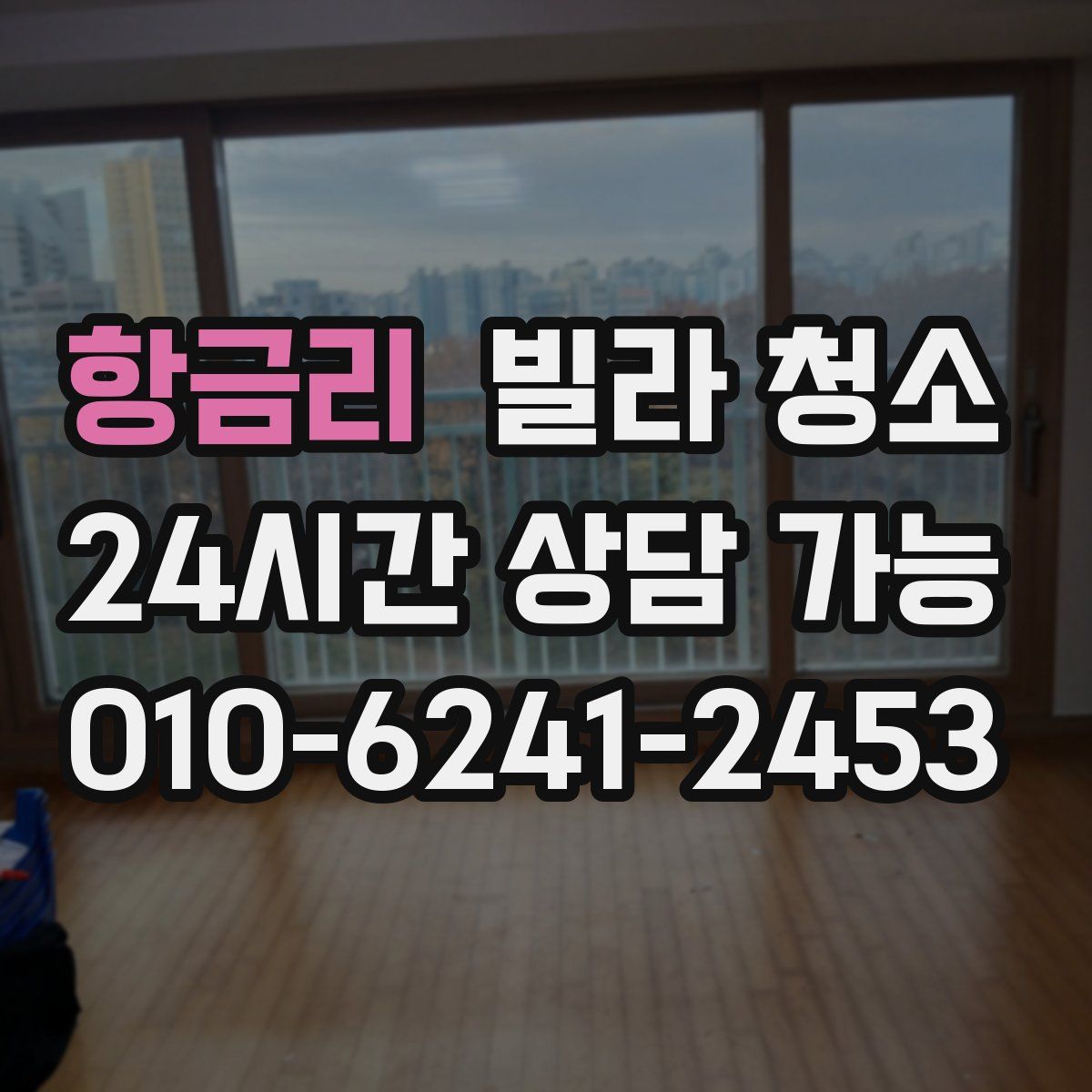 항금리 빌라 청소