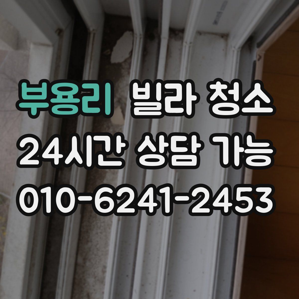 부용리 빌라 청소