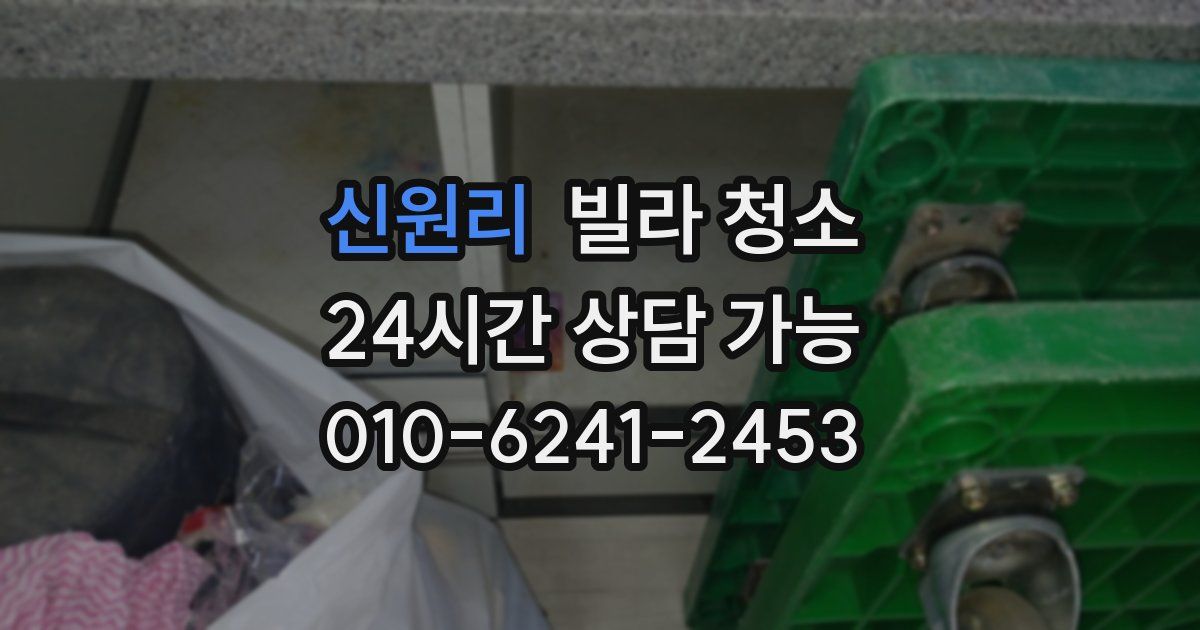 신원리 빌라 청소