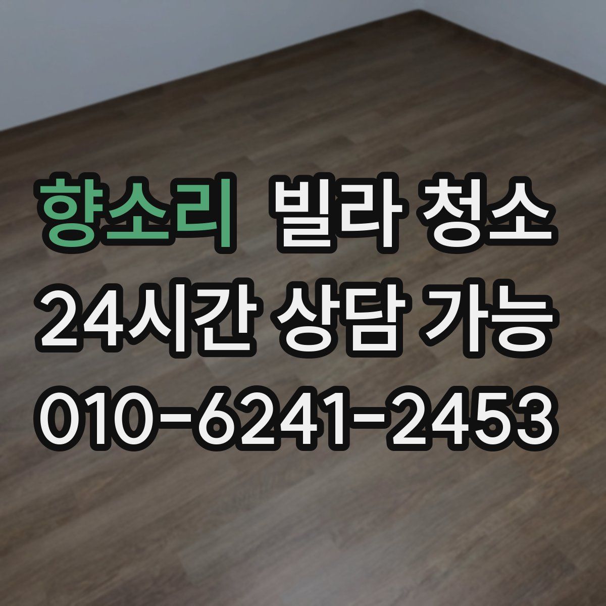 향소리 빌라 청소