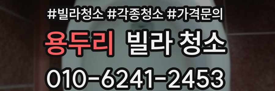 용두리 빌라 청소