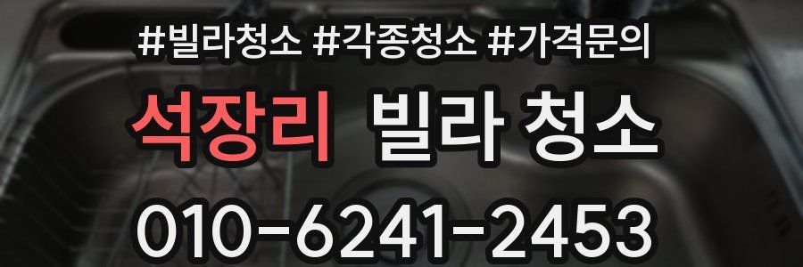 석장리 빌라 청소