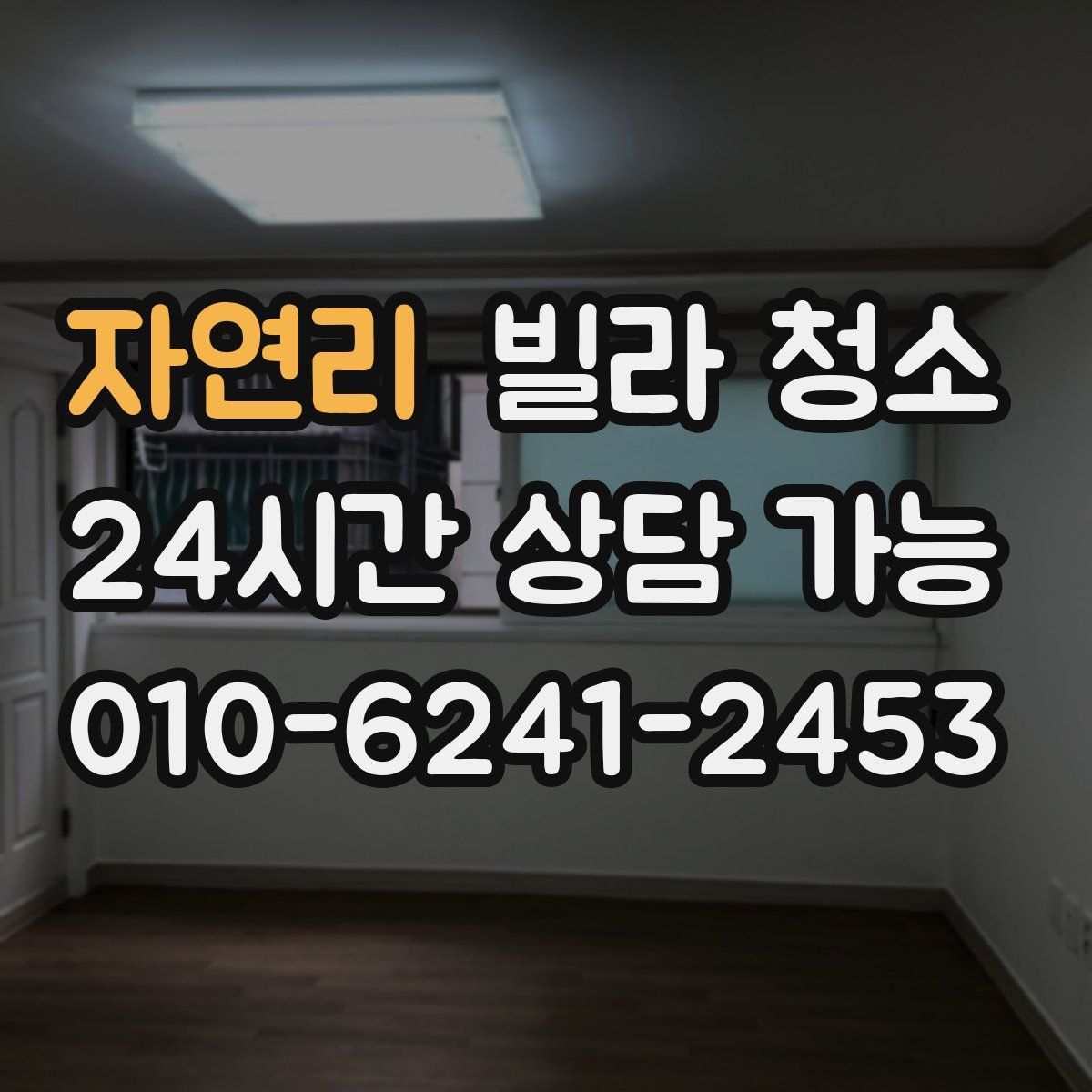 자연리 빌라 청소