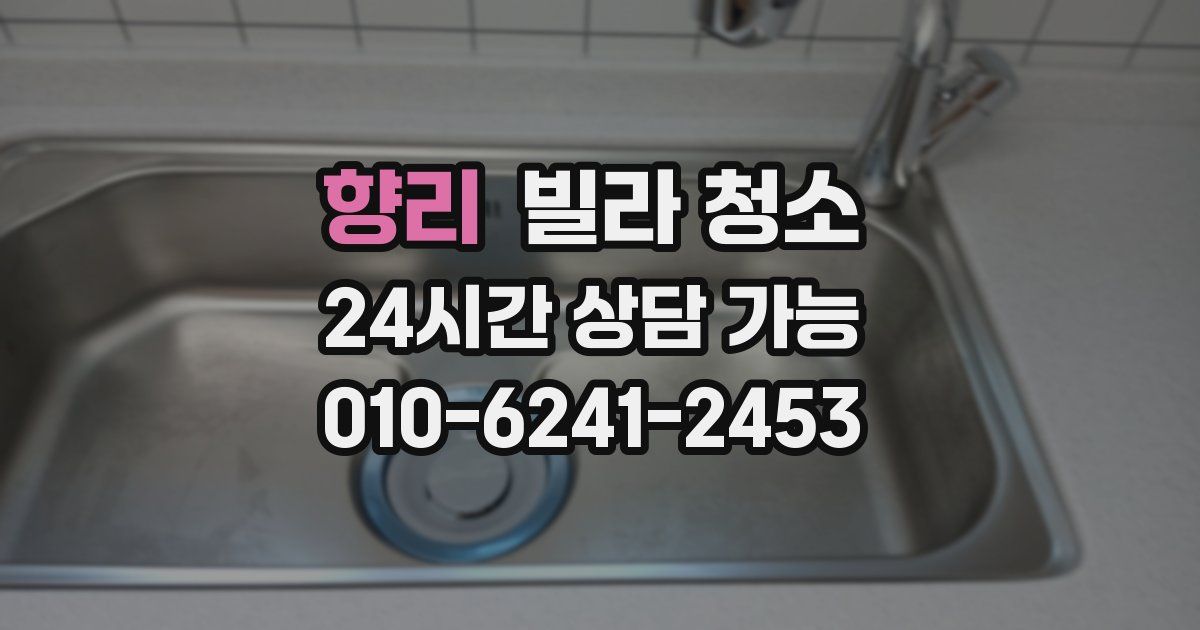 향리 빌라 청소