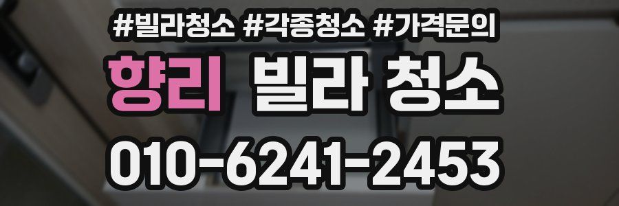 향리 빌라 청소