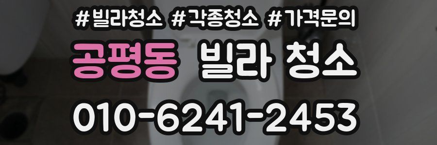 공평동 빌라 청소