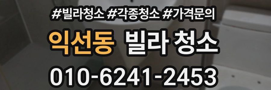 익선동 빌라 청소