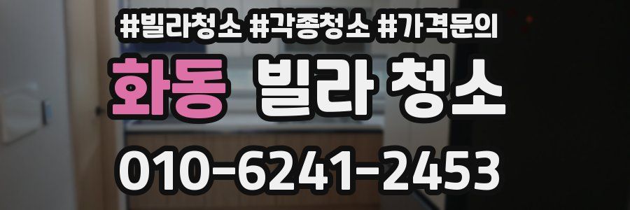 화동 빌라 청소