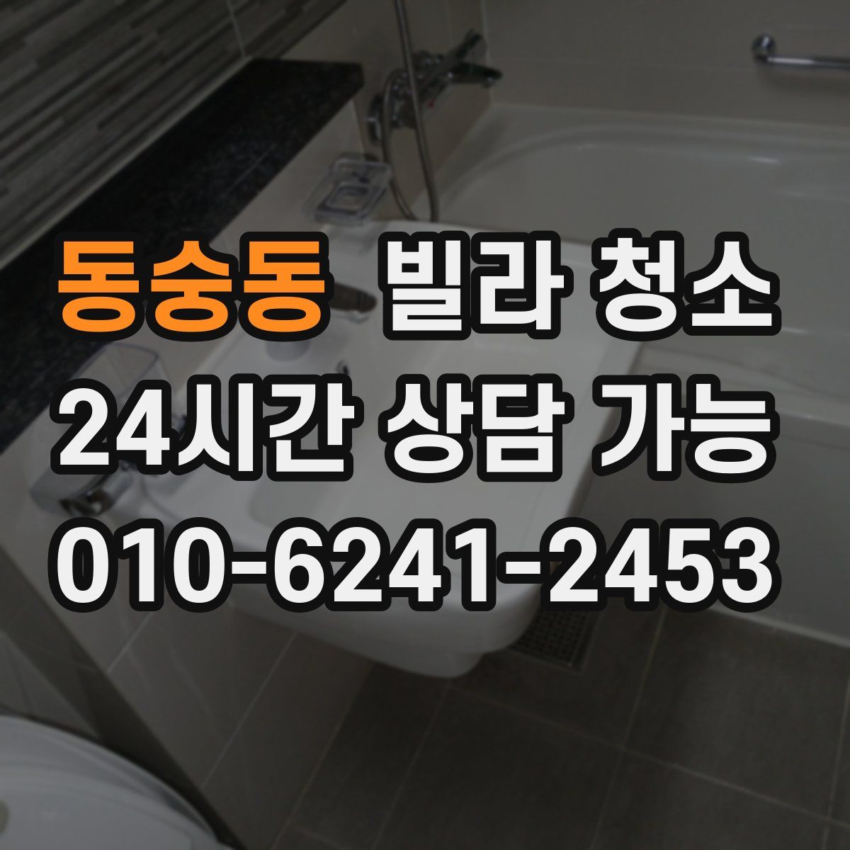 동숭동 빌라 청소