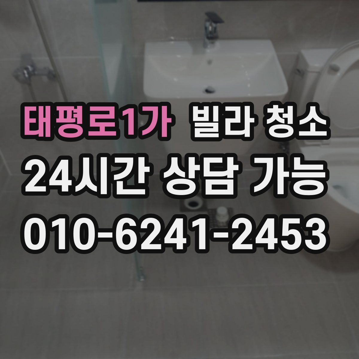 태평로1가 빌라 청소