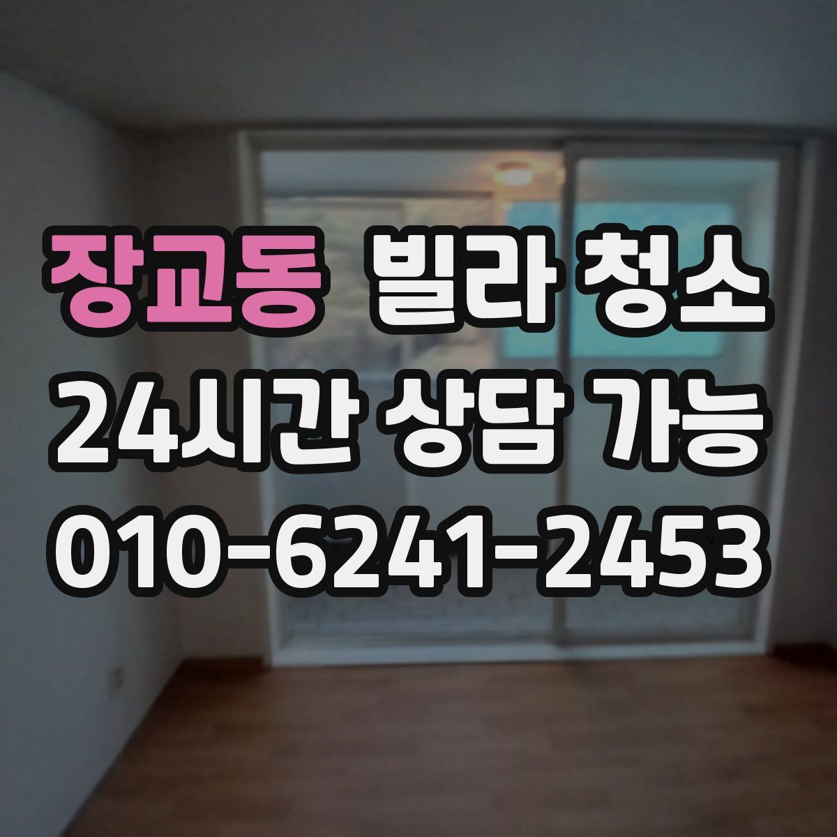 장교동 빌라 청소