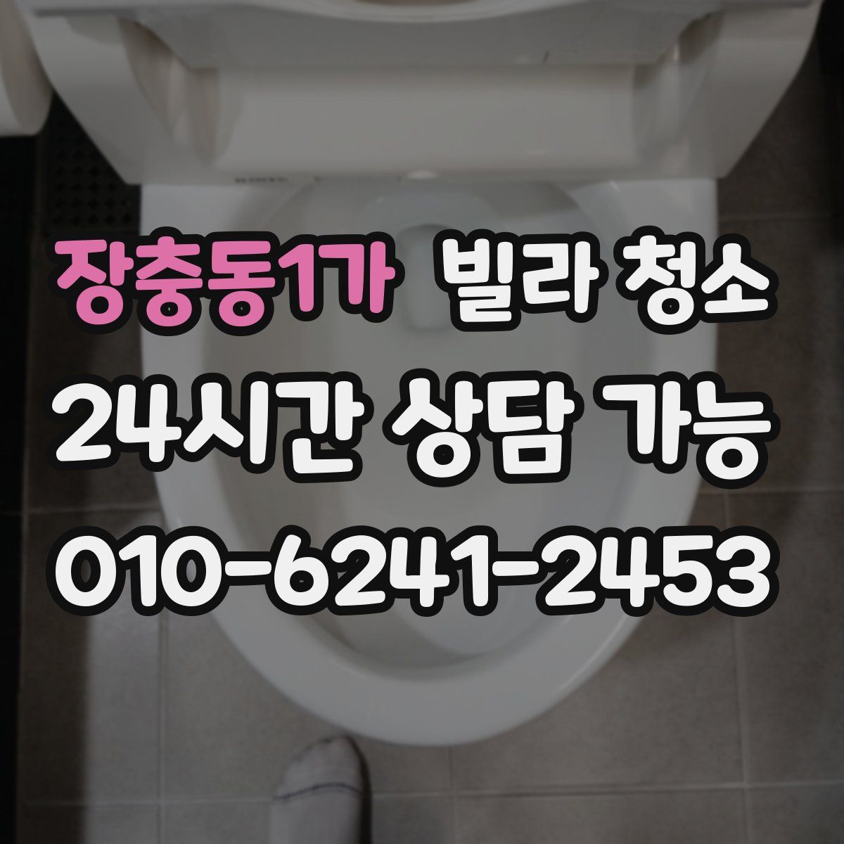 장충동1가 빌라 청소