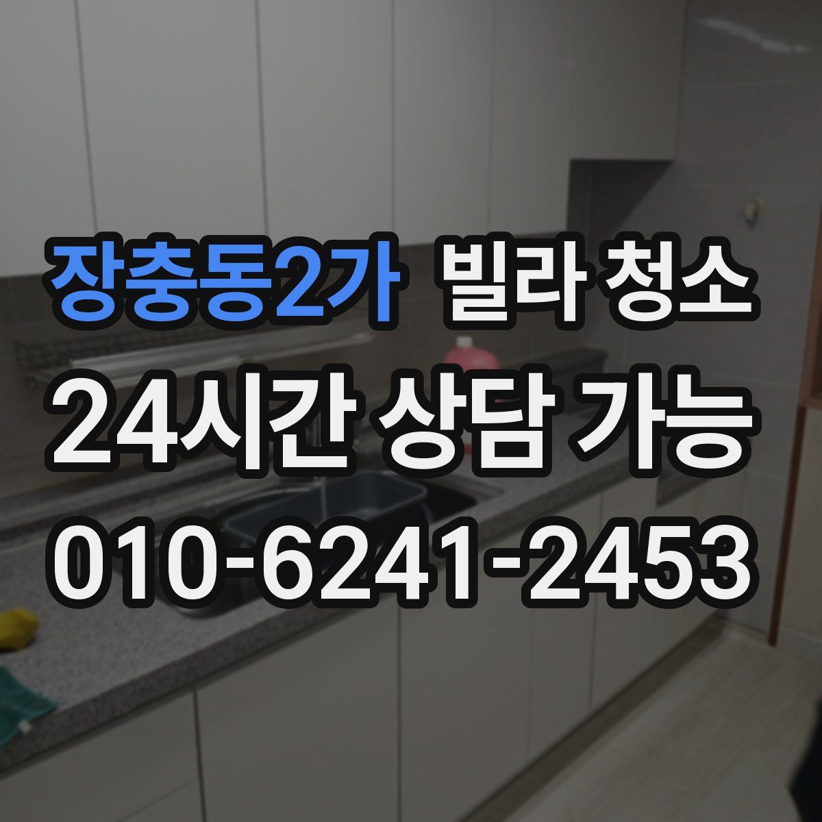 장충동2가 빌라 청소